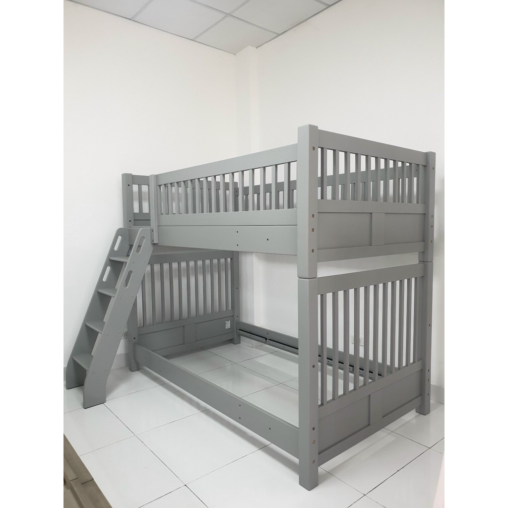 Giường 2 tầng cho bé - thang chắc chắn an toàn cho bé | BigBuy360 - bigbuy360.vn
