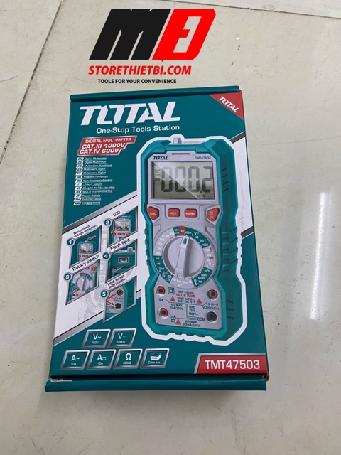 Đồng hồ đo điện vạn năng TOTAL