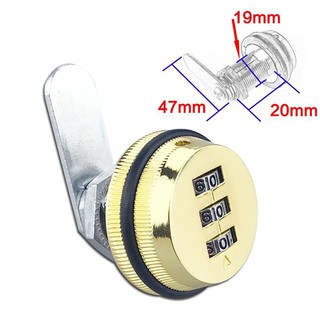 Ổ khoá mã số núm xoay L20