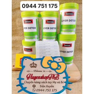 Viên bổ gan và thải độc gan Swisse 120 viên hbshop