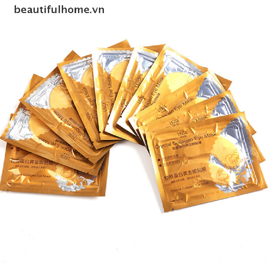 Set 10 Mặt Nạ Mắt collagen Dưỡng Ẩm Giảm Quầng Thâm