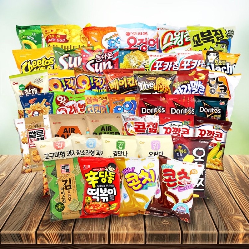(9 vị) Snack Orion khoai tây Yegam - Haitai Matdongsan - Swing Hàn Quốc