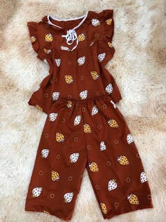 bộ lửng dâu kate lụa
