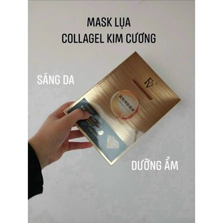 [5 Miếng] 🎭  Mặt Nạ Lụa Collagen Kim Cương Nội Địa 🇨🇳
