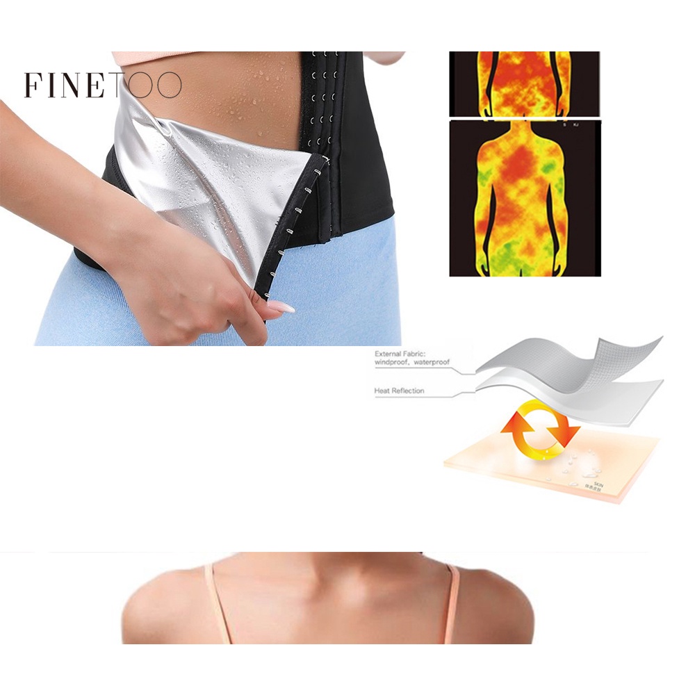 Đai đeo eo tạo dáng cơ thể thon gọn TakeTalk màu bạc ion dành cho phụ nữ sau sinh