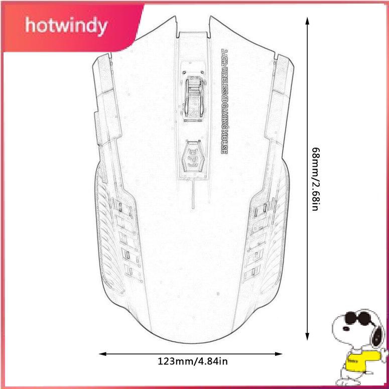 Chuột Quang Không Dây 2.4ghz 0104 + Đầu Nhận Usb Cho Pc Laptop