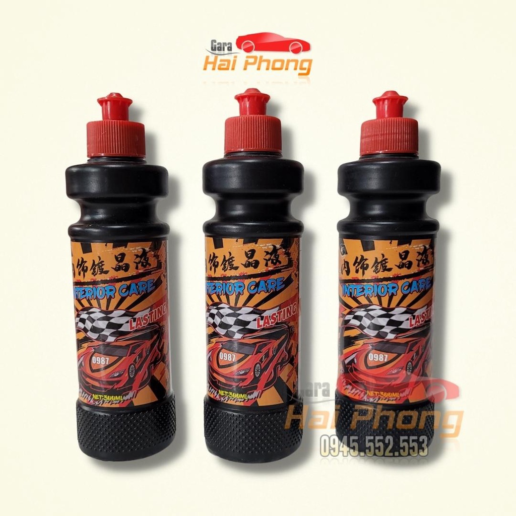 [ Đẹp Như Mới ] Chai xịt dưỡng, phục hồi, làm mới nhựa nhám, nhựa đen, ghế da lọ 300ml