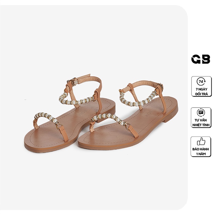 Giày Sandal nữ giayBOM đế bệt GB00117