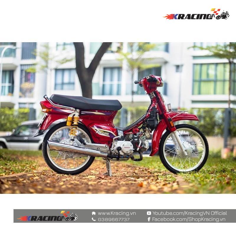 Bộ 4 Tán Chân Phuộc Salaya Cho Dream Kèm Lông Đền Nhôm Đỏ Kitaco 123