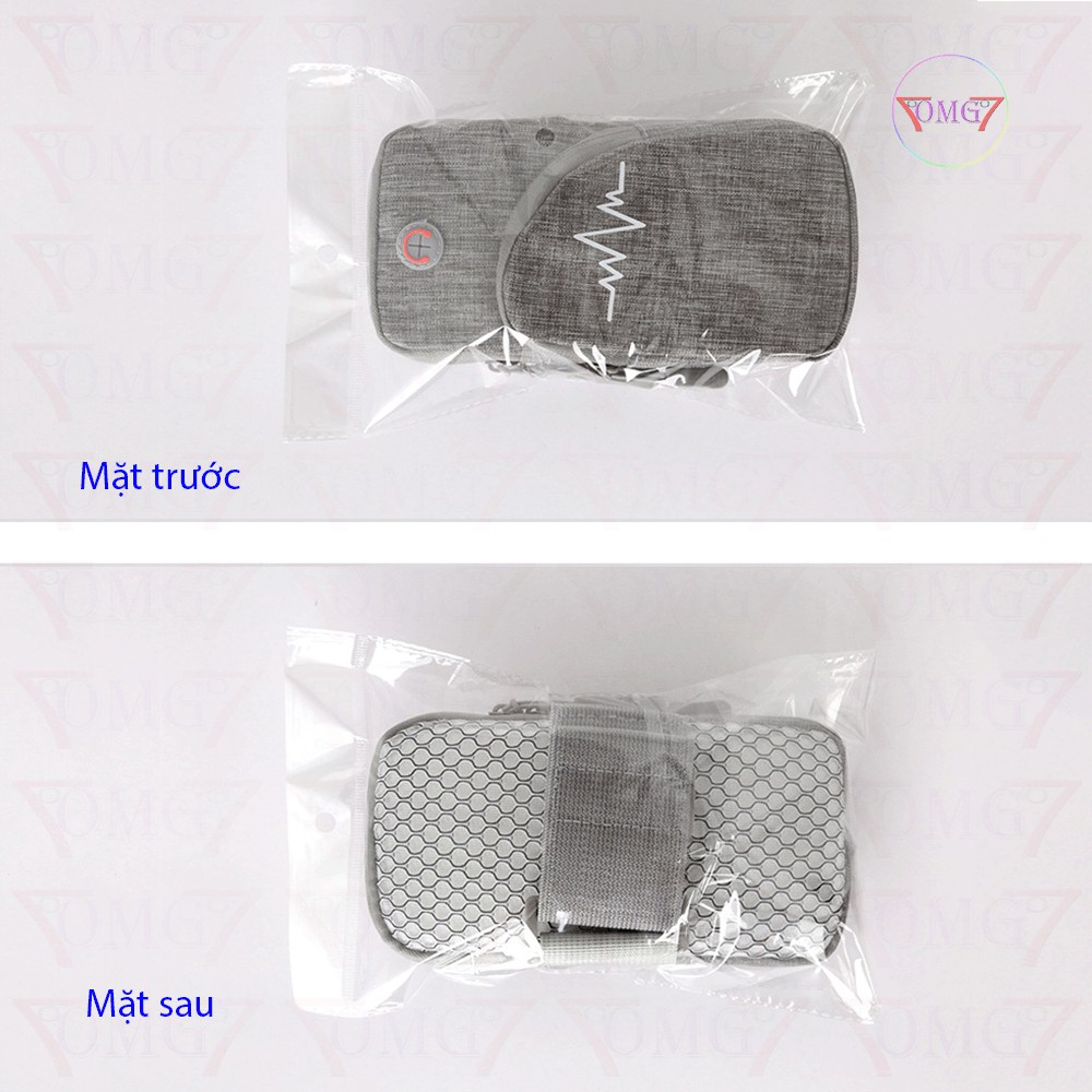 Đai đeo tay thể thao,túi đựng điện thoại đeo tay canvas chống thấm