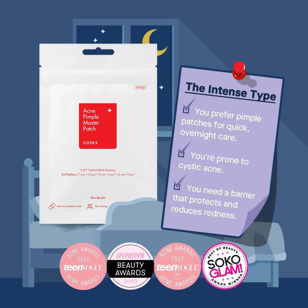 Set 24 Miếng Dán Mụn COSRX Hỗ Trợ Giảm Mụn Phục Hồi Da | BigBuy360 - bigbuy360.vn