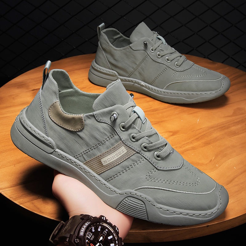 Giày canvas thể thao thoáng khí thời trang đơn giản dành cho nam