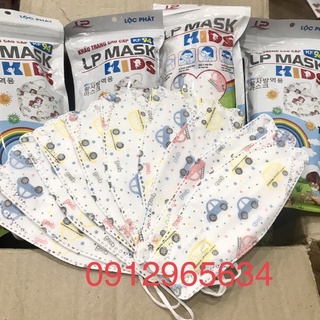 10c Khẩu trang Kf94 cho bé chính hãng Phát Lộc chất lượng cao 4 lớp ngăn ngừa bụi mịn tiêu chuẩn Hàn Quốc