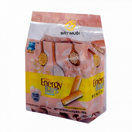 Bánh ống ngũ cốc năng lượng Energy Bar I.B.O 160g (16 thanh)