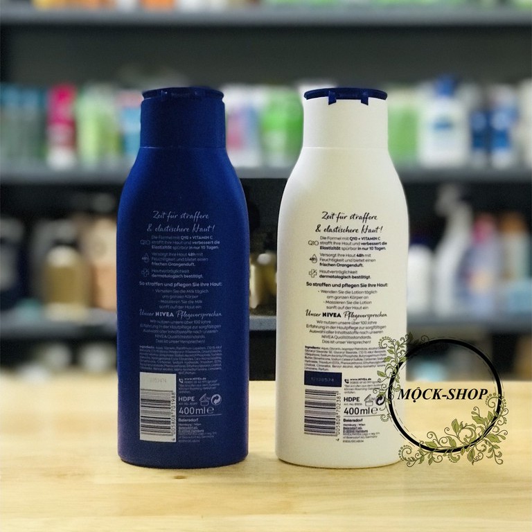 Sữa dưỡng thể Nivea Body Milk Q10 , 400ml