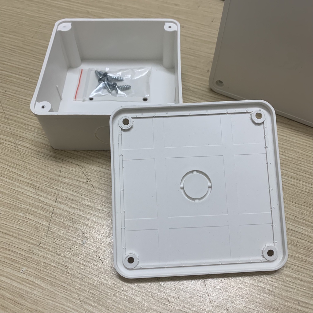 Hộp kỹ thuật dùng cho camera, Box nhựa ABS kích thước 11x11x5cm