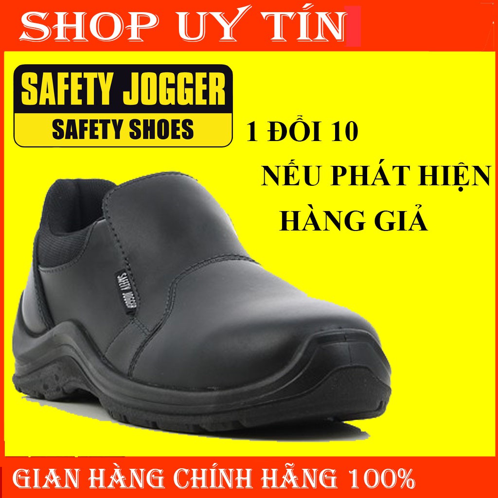 [HÀNG CHÍNH HÃNG] Giày Bảo Hộ Lao Động Safety Jogger Dolce, Da Chất Lượng Cao, Đế PU, Chống Đinh, Chống Trượt SRC