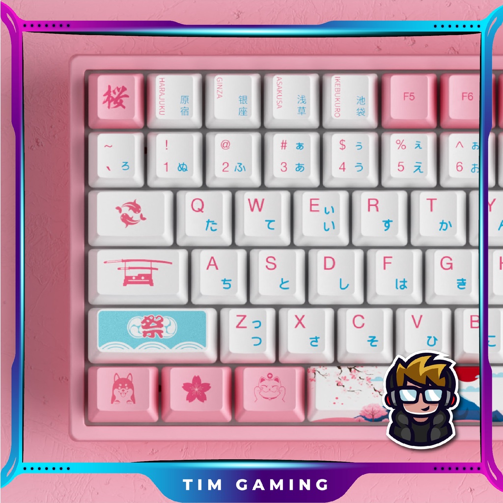 Bàn phím cơ AKKO 3084B Plus World Tour Tokyo R2