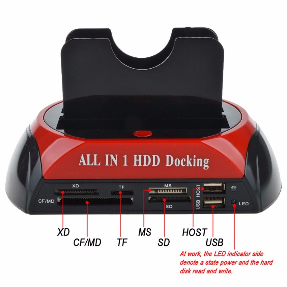 Đầu đọc ổ cứng HDD 2.5 và 3.5 inch tất cả trong 1 - Dock HDD All in one