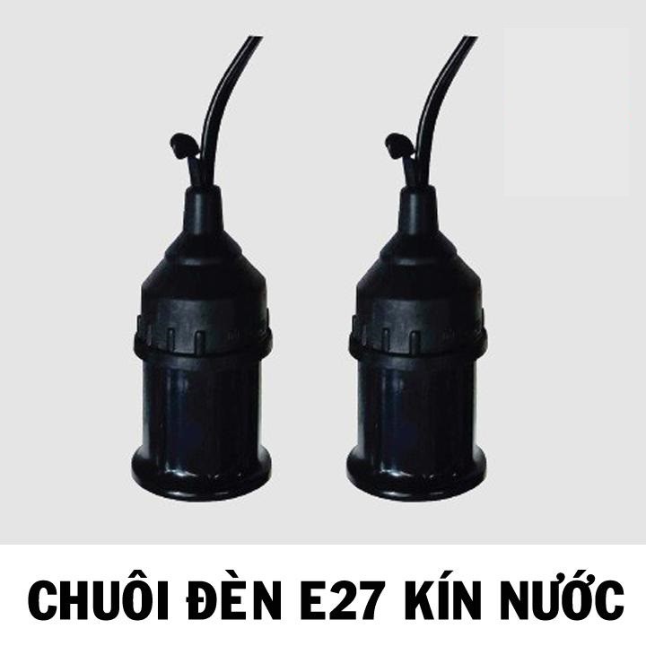 Bộ 5 đuôi đèn treo tiêu chuẩn kín nước E27