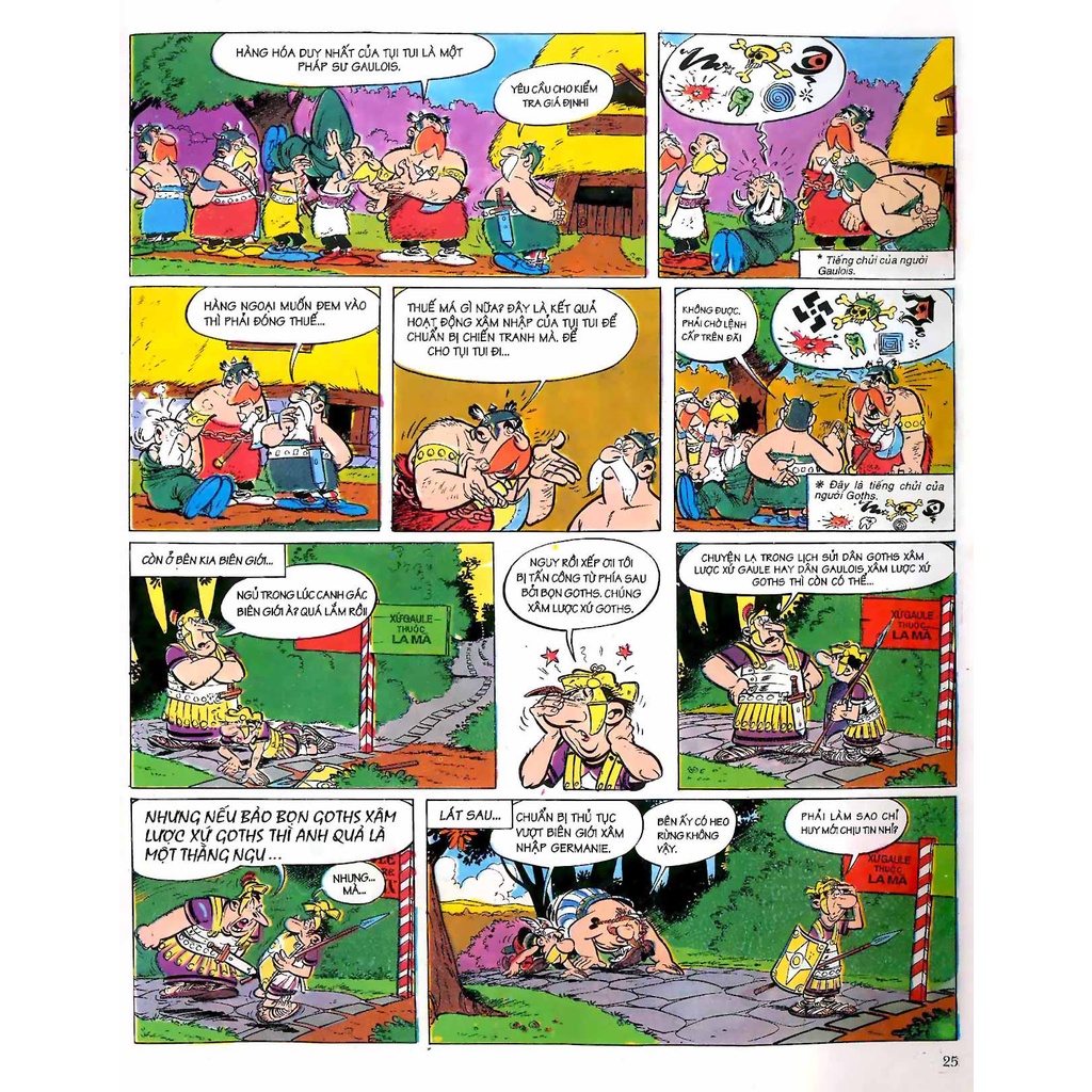 Sách - Astérix - Astérix Và Người Goth