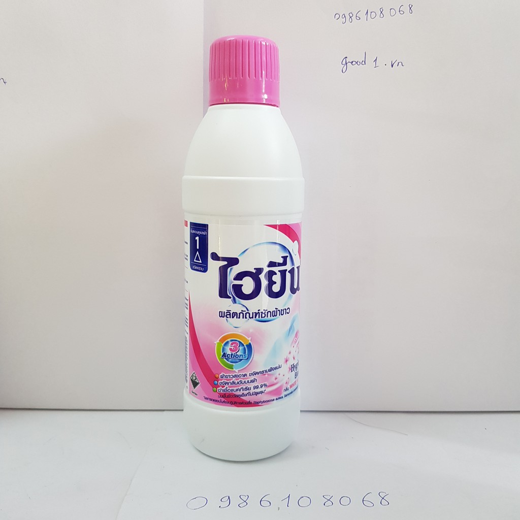 Nước Tẩy Quần Áo Trắng Và Màu Hygiene 250ml Thái Lan