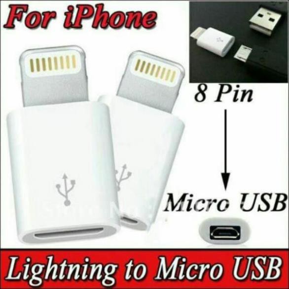 Đầu chuyển từ chuẩn micro usb sang chuẩn Lighting