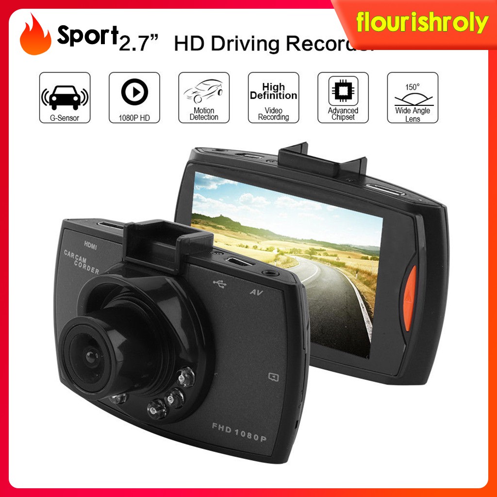 Camera Hành Trình Cảm Biến Hồng Ngoại Ir 480p Cho Xe Hơi