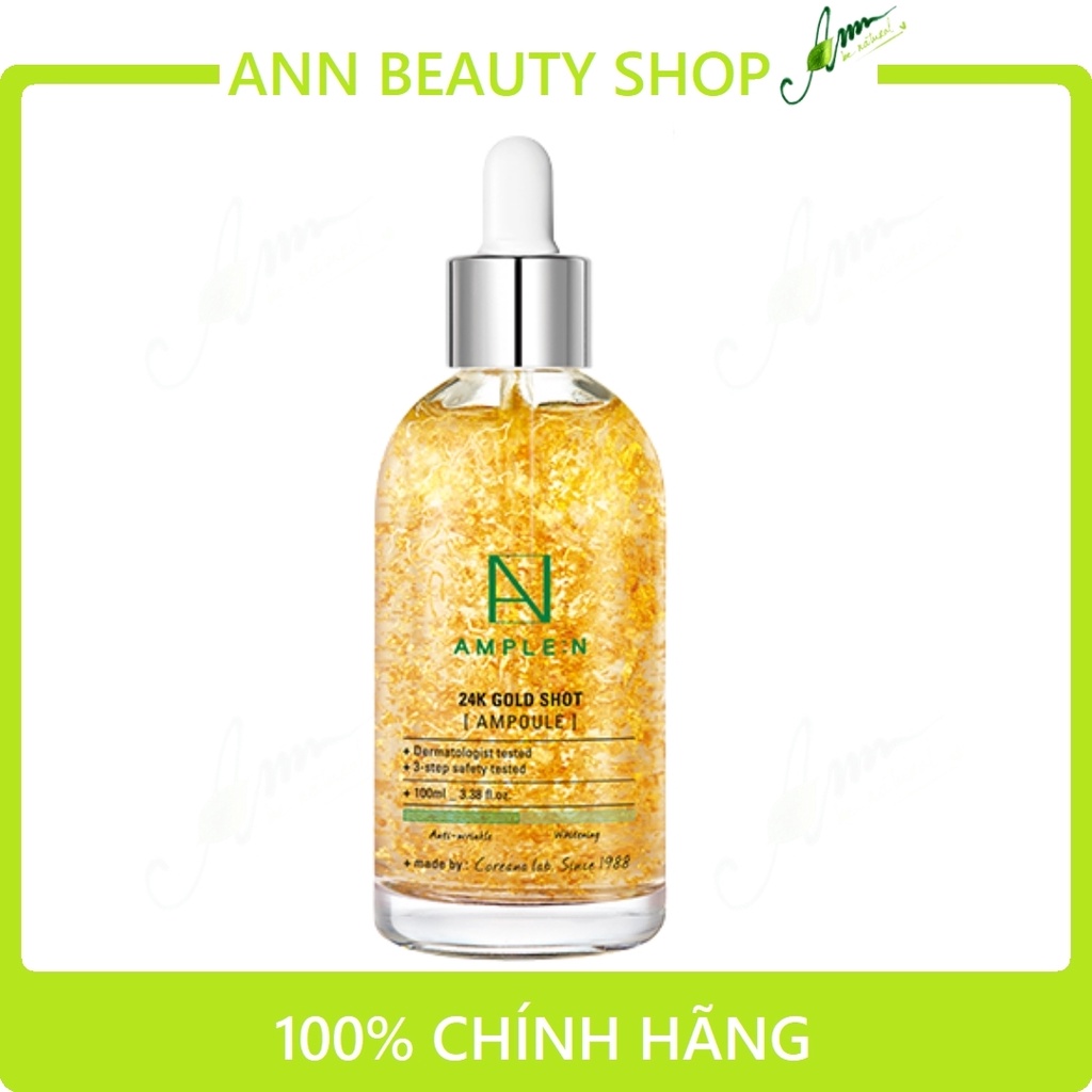 Tinh Chất Vàng AMPLE:N 24K Gold Shot Ampoule Coreana