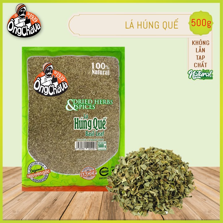 Lá húng quế Ông Chà Và 500gram