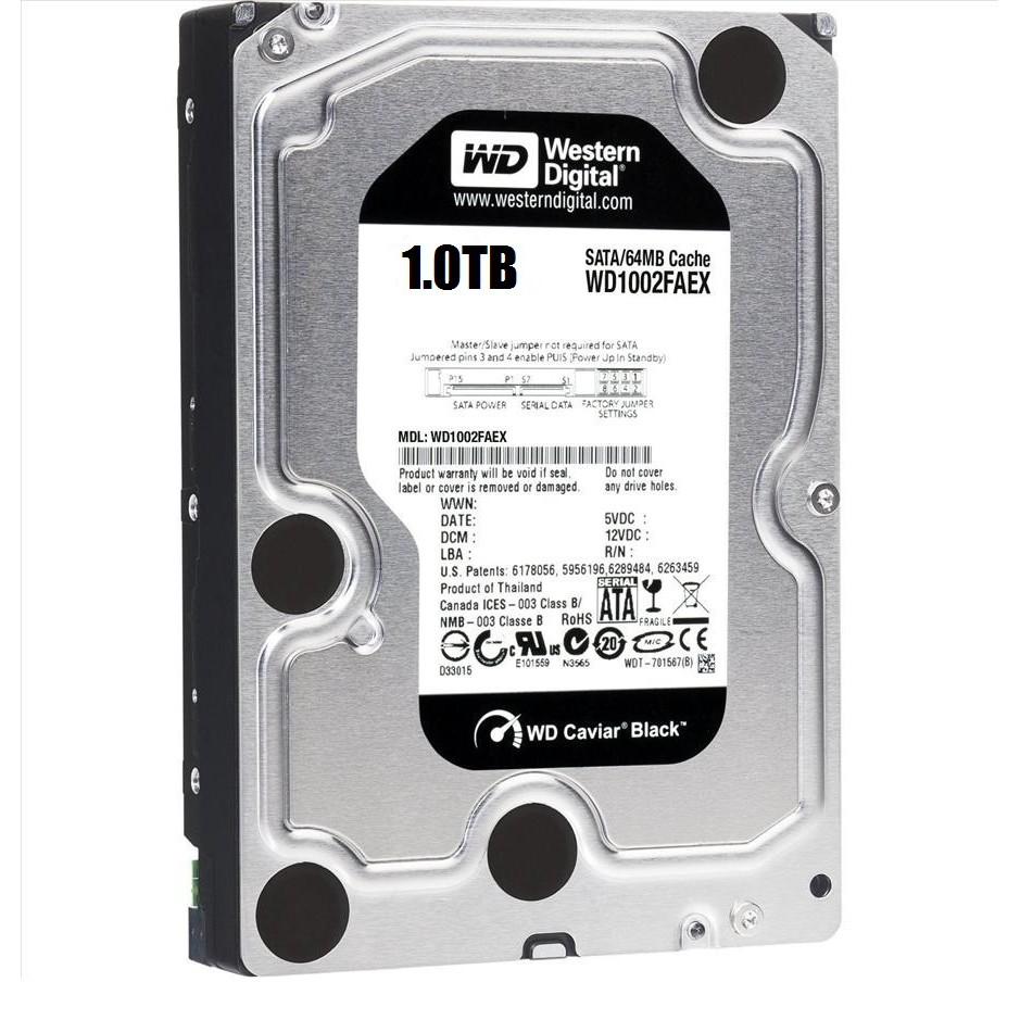 Ổ Cứng Cũ Black 1TB 500GB
