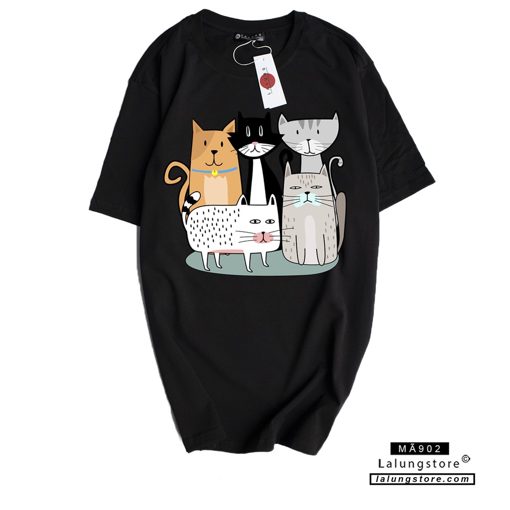 Áo phông mèo funny