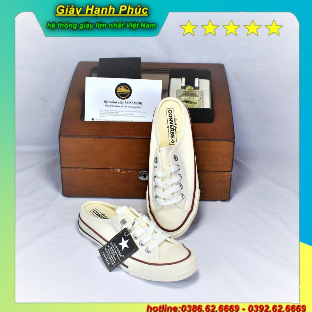 [ HÓT NHẤT BÂY GIỜ ] sục đạp gót cv trắng kem cao cấp