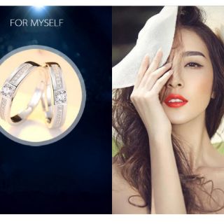 NHẪN CẶP ĐÍNH ĐÁ SANG TRỌNG
