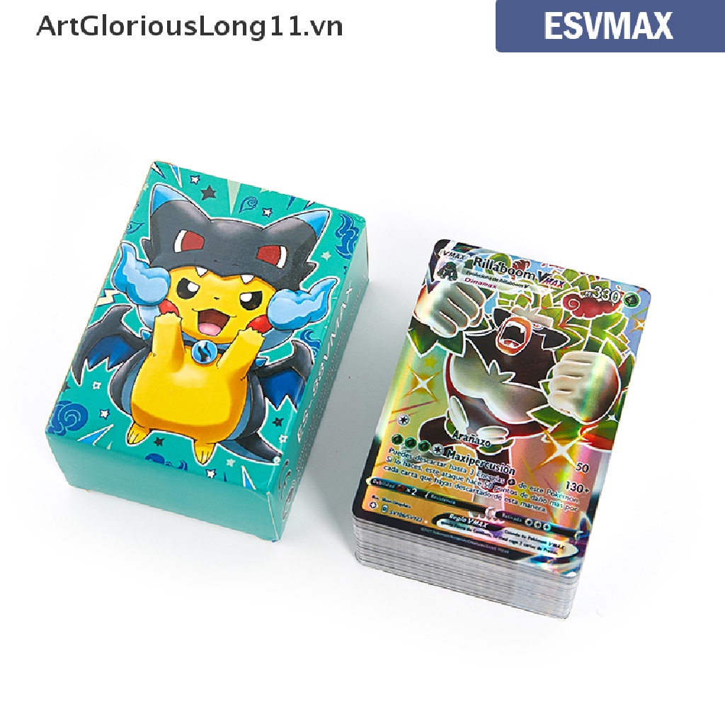 Bộ Thẻ Bài Pokemon GX VMAX Huấn Luyện Năng Lượng Ba Chiều