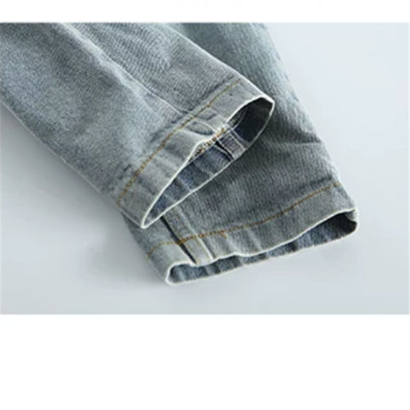 Quần Jeans Dài Thời Trang Cho Bé Trai 1-2 Tuổi