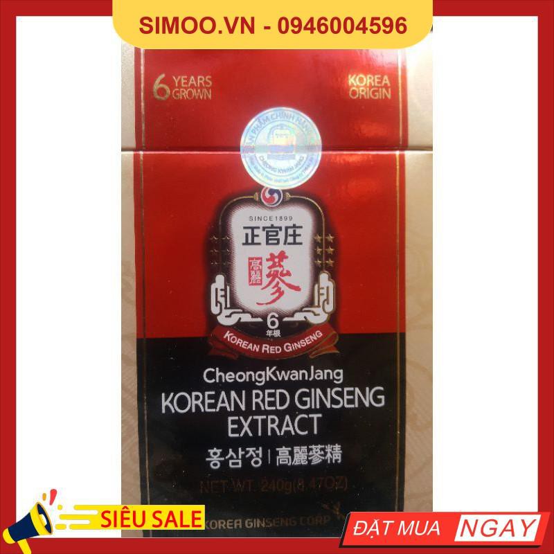 💥 ⚡ SẢN PHẨM CHÍNH HÃNG 💥 ⚡ Cao Hồng Sâm KGC Hàn Quốc 240g Cheong Kwan Jang 6 Năm Tuổi 💥 ⚡