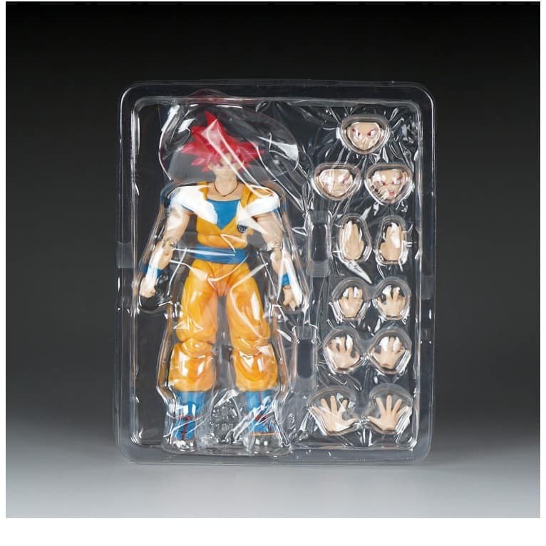 🌟GIÁ HỦY DIỆT🌟 Mô Hình Son Goku Super Saiyan God Dragon Ball Super 7 Viên Ngọc Rồng SHF - S.H. Figuarts Full Box