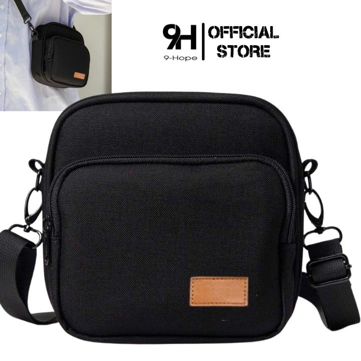 Túi đeo chéo thời trang nam nữ vải cao cấp Messenger chống thấm nước HOPE8