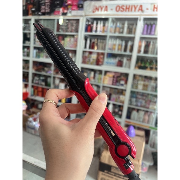 Máy Duỗi Tóc 2in1 Nhỏ Gọn Tiện Lợi, Máy Uốn Tóc Xoăn Duỗi Thẳng Đa Năng