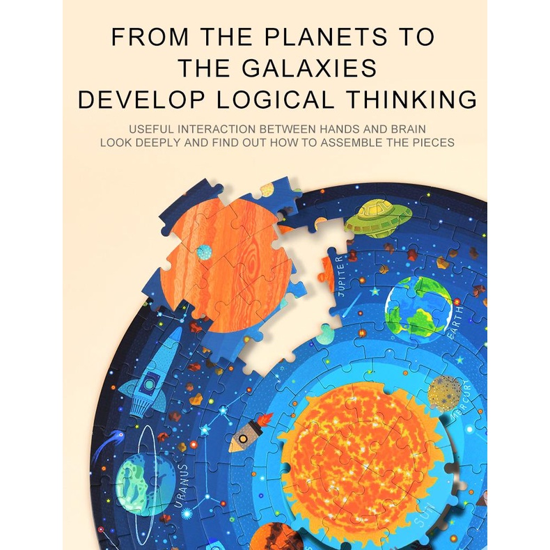 BỘ XẾP HÌNH KHÔNG GIAN WANDERING THROUGH THE SPACE-MIDEER-CHÍNH HÃNG