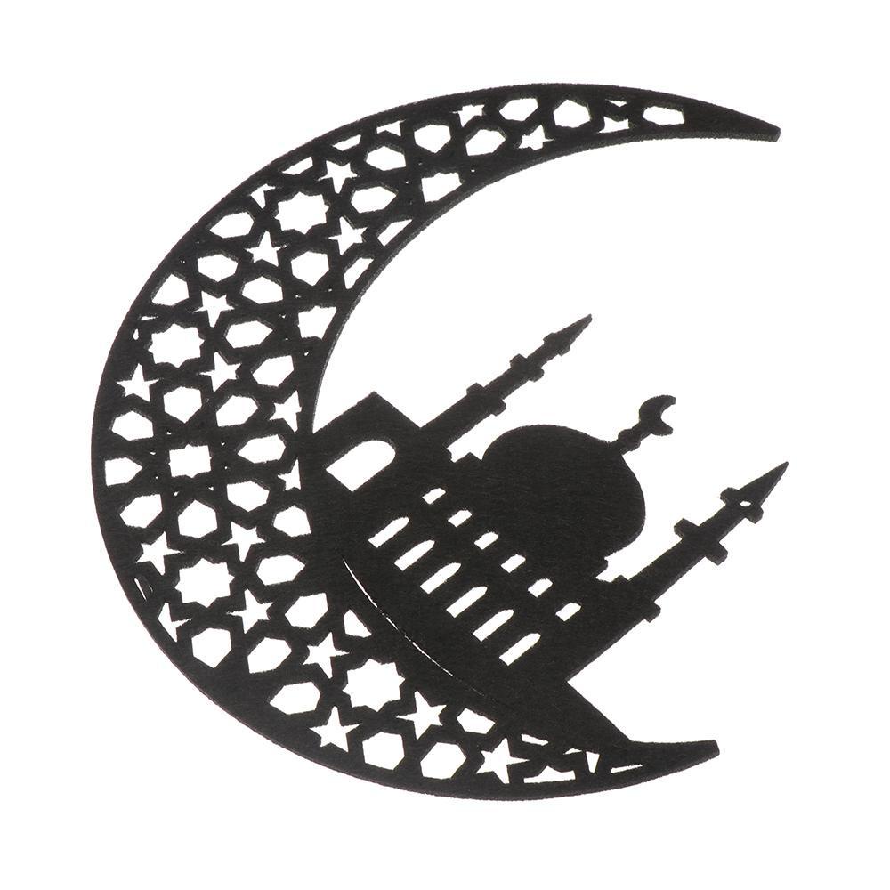 Thẻ Treo Trang Trí Họa Tiết Eid Mubarak Phong Cách Hồi Giáo Độc Đáo DIY