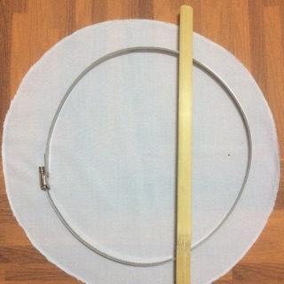 Bộ dụng cụ làm bánh cuốn bánh ướt cho nồi từ 22-31 cm (vải tròn vắt sổ)