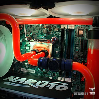 RGB cover PC case (trang trí case PC Naruto)