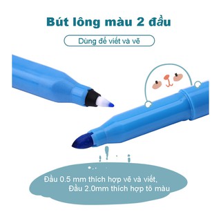 Bút Lông Stabilo Trio 2 in 1 TR223