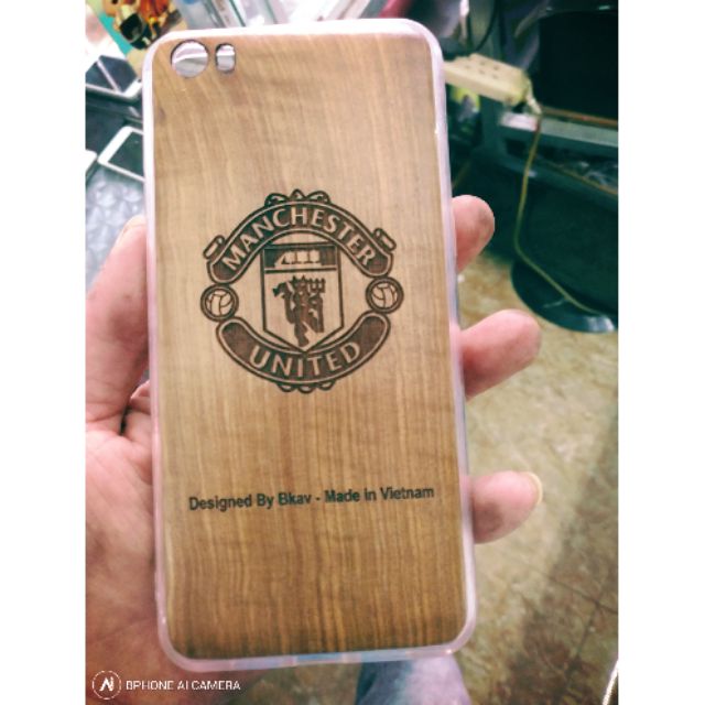 Ốp điện thoại Bphone2 lưng gỗ