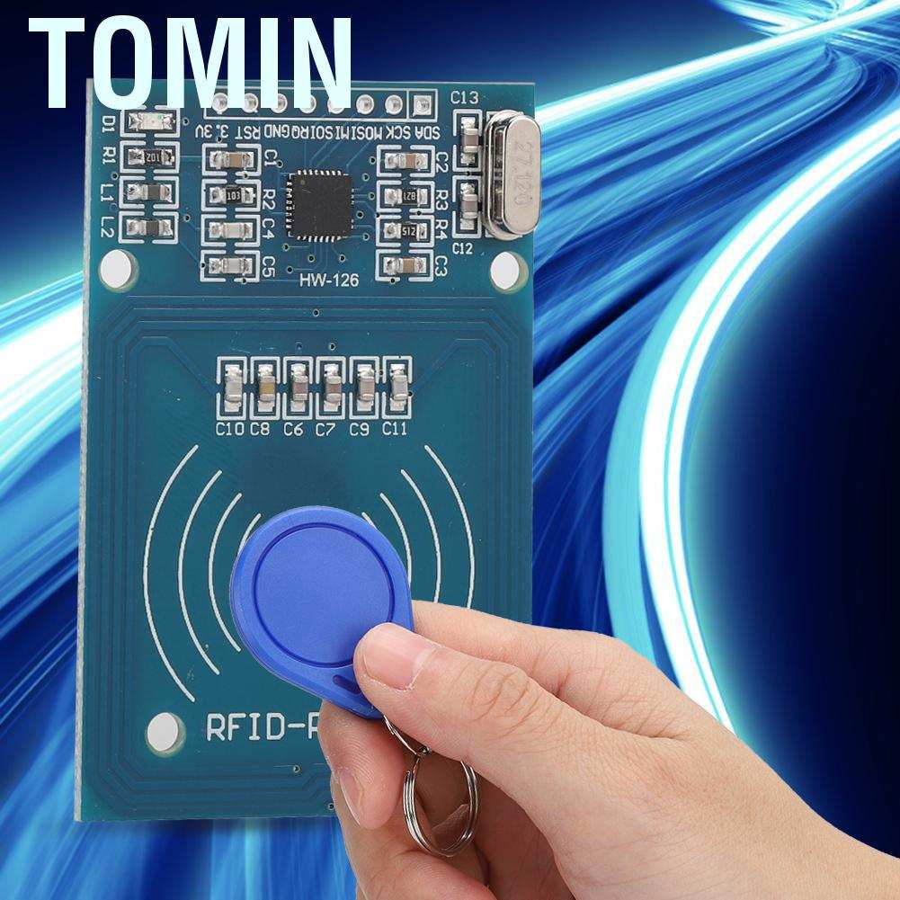 Tomin Bộ 5 Mô Đun Cảm Biến Mfrc522 Cho Thẻ Mifare1 S50