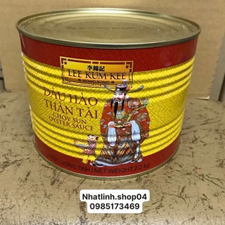 Dầu hào thần tài hộp to 2,2kg hiệu lee kum kee