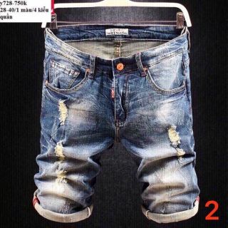 Quần short jean nam cao cấp