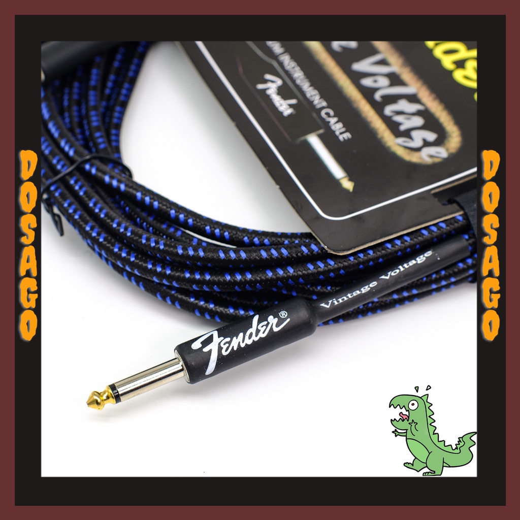 Dây Line Jack Guitar 6 ly Fender dài 3 Mét và 6 Mét